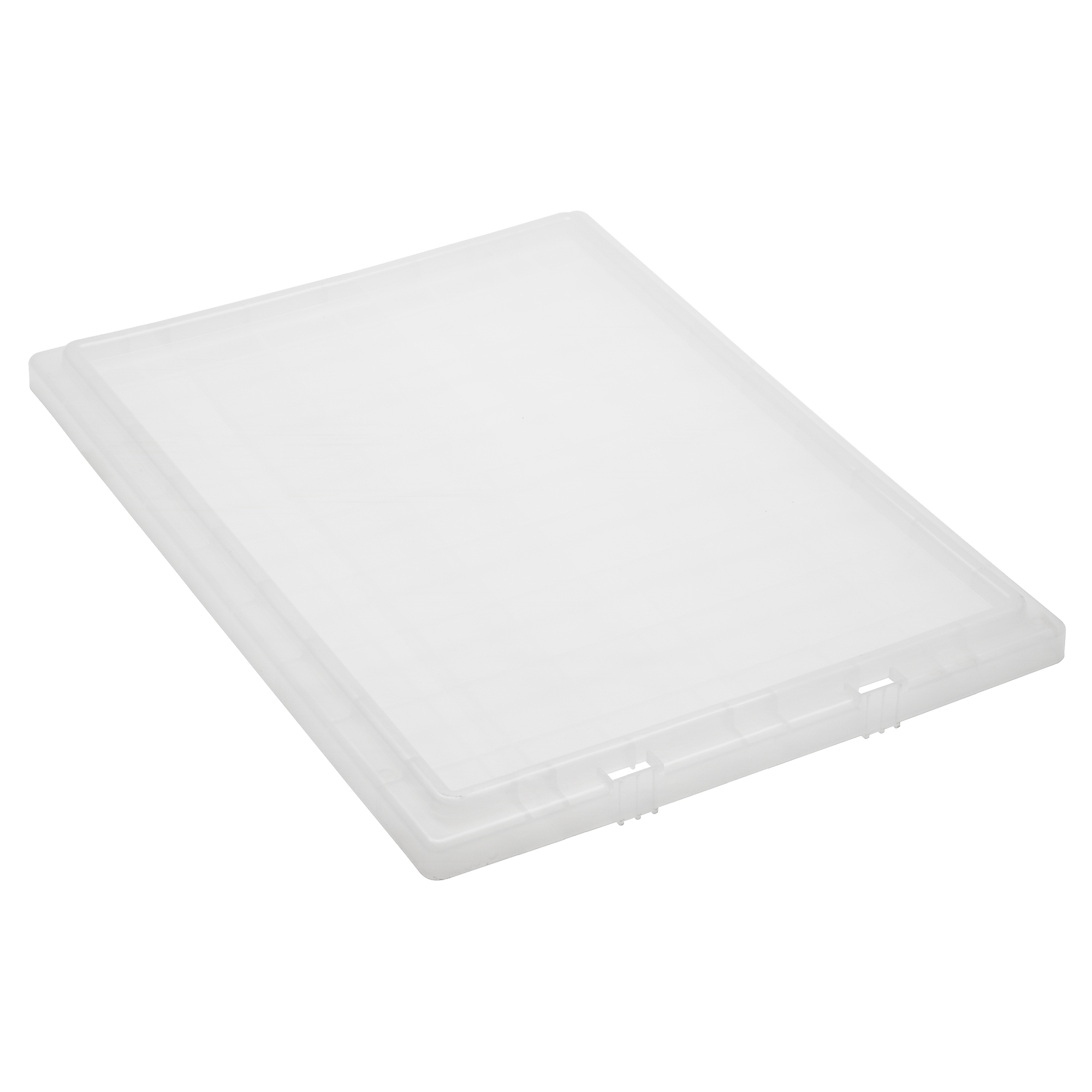 Quantum Storage Optional Lids for Genuine Stack and Nest Totes — Clear, Model# LID241CLCS